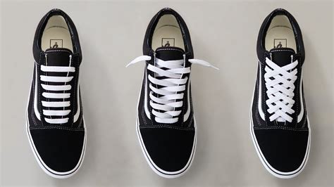 vans with big shoe laces